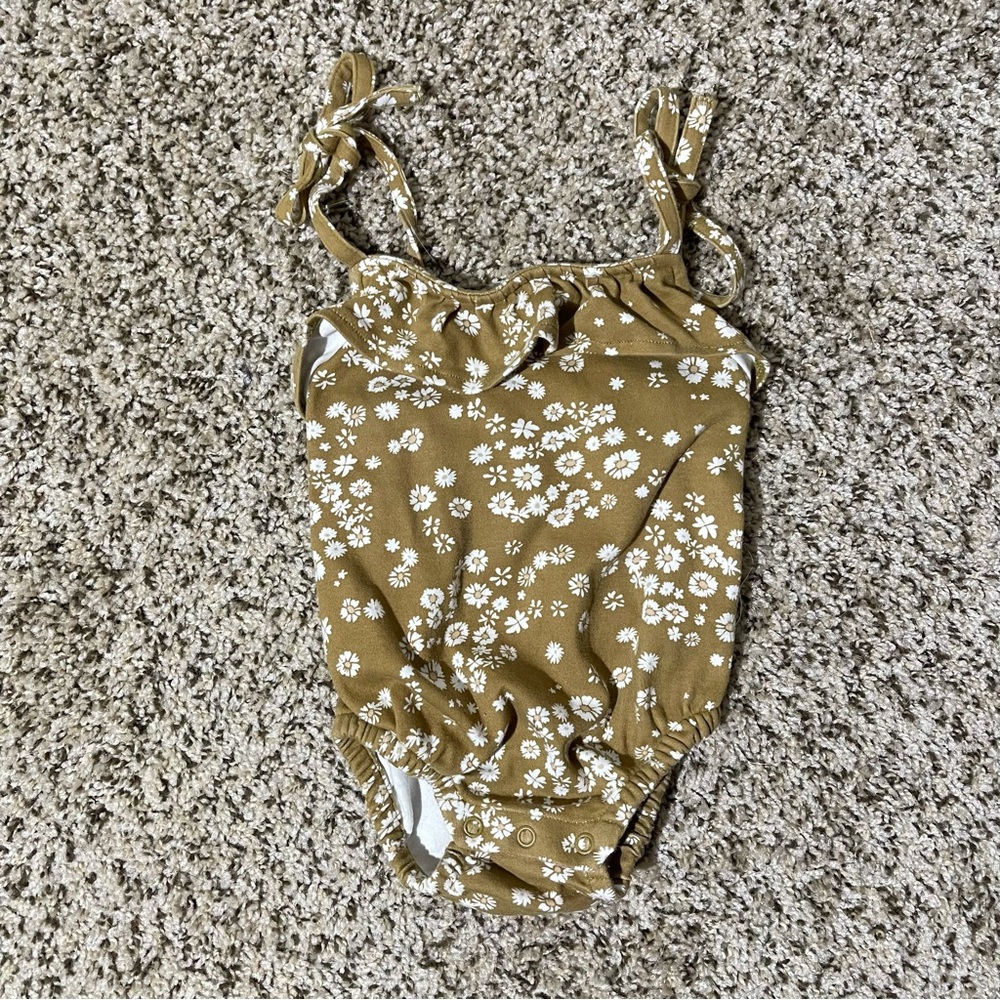 Jamie Kay Luna Playsuit Daisy Floral Size 1 year Neutral color Clothing - Picture 1 of 5